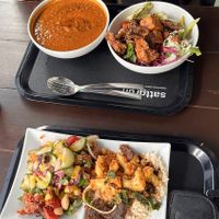 Suppe + Salat und Buffet-Teller  at Sattgrün Kolumba Viertel - Mitte in Cologne