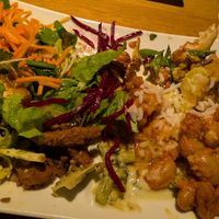 Halfway through a large dish.... at Sattgrün Kolumba Viertel - Mitte in Cologne