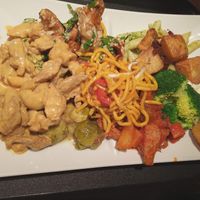 Vegan plate at Sattgrün Kolumba Viertel - Mitte in Cologne