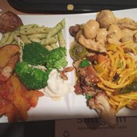 Vegan plate at Sattgrün Kolumba Viertel - Mitte in Cologne