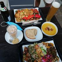 So much food at Sattgrün Kolumba Viertel - Mitte in Cologne