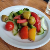 Salad portion at The GreenHouse Cafe in Shrewsbury