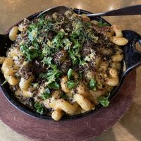 Vegan mac-n-cheez  at Satellite in Santa Barbara
