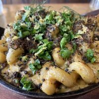 Vegan mac-n-cheez.  at Satellite in Santa Barbara