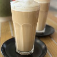 Oat latte  at One Happy Bowl in Noord