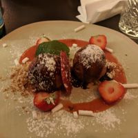 Chocolate mouse at MammaMia in The Hague