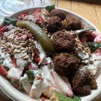 Falafel salad   at Goldie - Penn Food Hall in Philadelphia