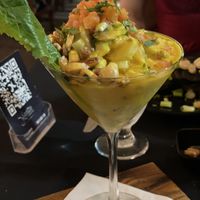 Vegan ceviche! at Mestizo Fusion Cuisine in West Palm Beach