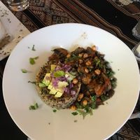 La vegan chola power! So yummy  at Mestizo Fusion Cuisine in West Palm Beach