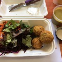 Falafel  at Mango in Montevideo