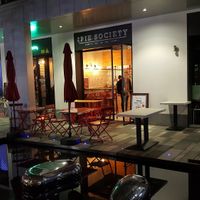 Front entrance off pedestrian walk at Pie Society - Xingfu in Shanghai