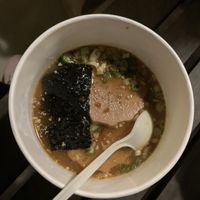 Miso vegan take out at Torraku Ramen in San Francisco