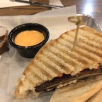 Port city panini (with vegan cheese, vegan aioli, no artichoke)   at Melt Kitchen and Bar in Greensboro