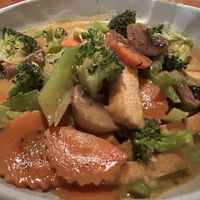 Coconut milk curry   at Saigon Kingdom - Beach St in Queenstown