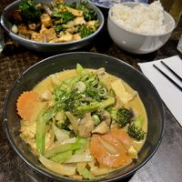 Lemongrass Tofu and Coconut Milk Curry   at Saigon Kingdom - Beach St in Queenstown