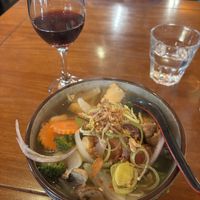 Tofu vege soup  at Saigon Kingdom - Beach St in Queenstown