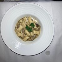 Vegan gnocchi with mushrooms at Terramia Ristorante in Boston