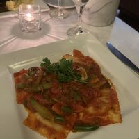 Vegan ravioli  at Terramia Ristorante in Boston