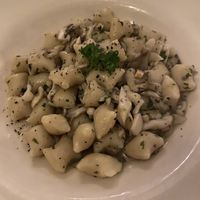 Vegan mushroom gnocchi  at Terramia Ristorante in Boston