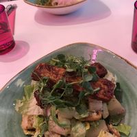 Tempeh Caesar salad at Kalifornia Kitchen in London