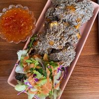 cauliflower wings at Drunken Vegan - 드렁큰비건 in Seoul