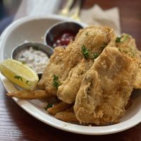 Fish and chips  at Drunken Vegan - 드렁큰비건 in Seoul