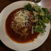 I ordered the lasagna as well. It was super delicious   at Drunken Vegan - 드렁큰비건 in Seoul