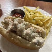 Shrimp roll  at Drunken Vegan - 드렁큰비건 in Seoul