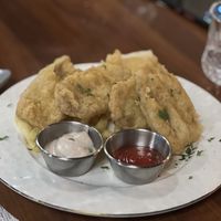 Fish and chips  at Drunken Vegan - 드렁큰비건 in Seoul