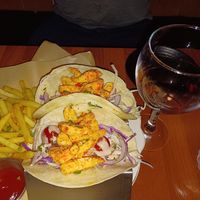 Shrimp Tacos at Drunken Vegan - 드렁큰비건 in Seoul