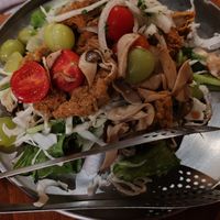Chick'n salad at Drunken Vegan - 드렁큰비건 in Seoul