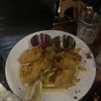 Fish n chips  at Drunken Vegan - 드렁큰비건 in Seoul