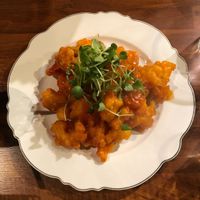 Fried *shrimp* at Drunken Vegan - 드렁큰비건 in Seoul