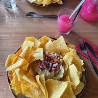 Guac and pico de Gallo dip  at Mexican Kitchen in Bendigo