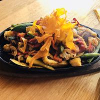 Vegan fajitas  at Mexican Kitchen in Bendigo