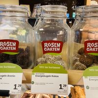 Vegan energy balls  at denn's Biomarkt - Rheinstr in Berlin