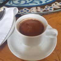 Spiced Turkish coffee - so good! at Sofra in Luxor
