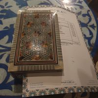 Bill delivered as an itemised print out in a mini chest. Informative and cute! at Sofra in Luxor