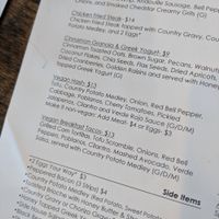2 vegan options at Bruncheonette in Spokane