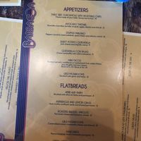 Veg Menu at Barbacoa Grill in Boise