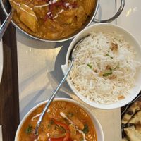 Veganes chicken  at Uit India in Alkmaar