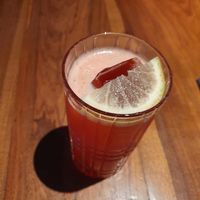 Limonada de frutilla  at SACRO in Buenos Aires