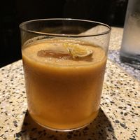 Delicious cocktail   at SACRO in Buenos Aires