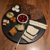 Cheese plate at SACRO in Buenos Aires