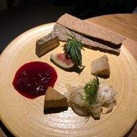 Cheese plate - quesos veganos  at SACRO in Buenos Aires