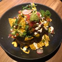 Butternut nachos  at SACRO in Buenos Aires
