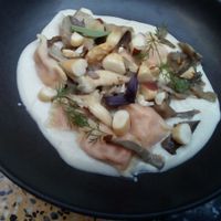 Ravioli de boniato at SACRO in Buenos Aires