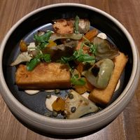 chickpea panisse at SACRO in Buenos Aires