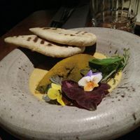 Curry avocado at SACRO in Buenos Aires