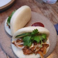 Bao buns at SACRO in Buenos Aires